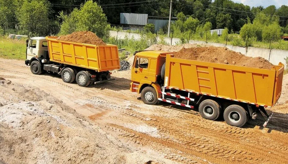 Песок строительный карьерный продажа с доставкой