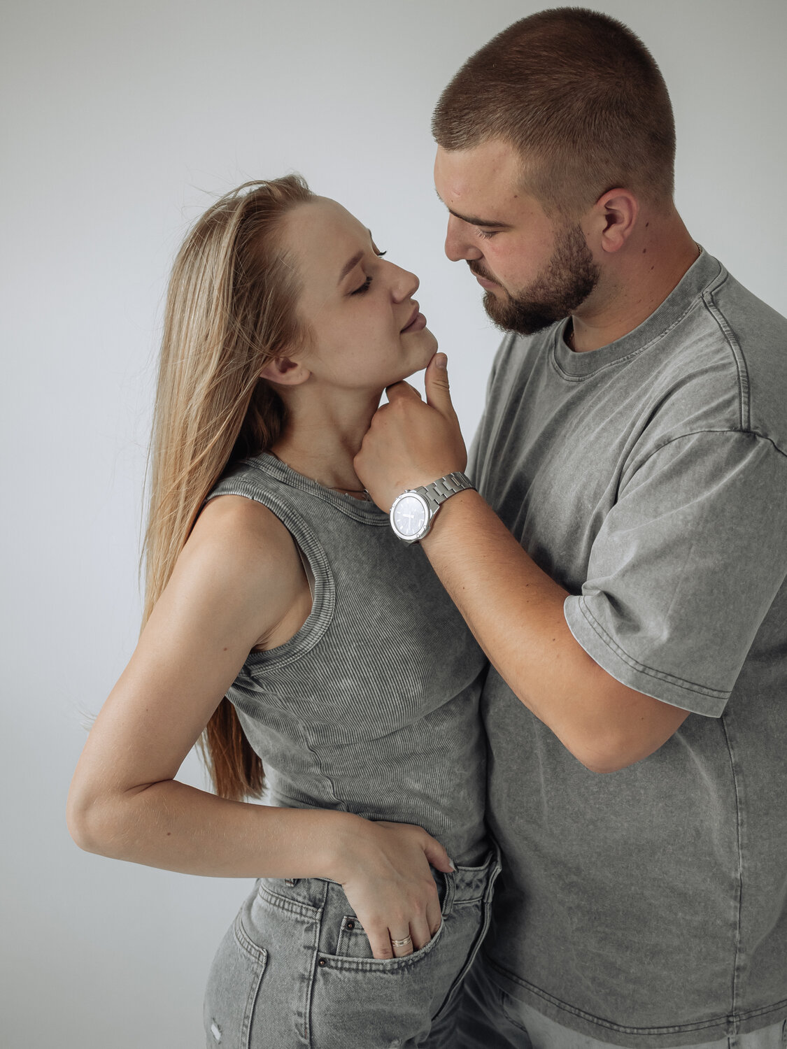 семейная фотосессия, студийная фотосессия, девушка, парная фотосессия, фотосессии