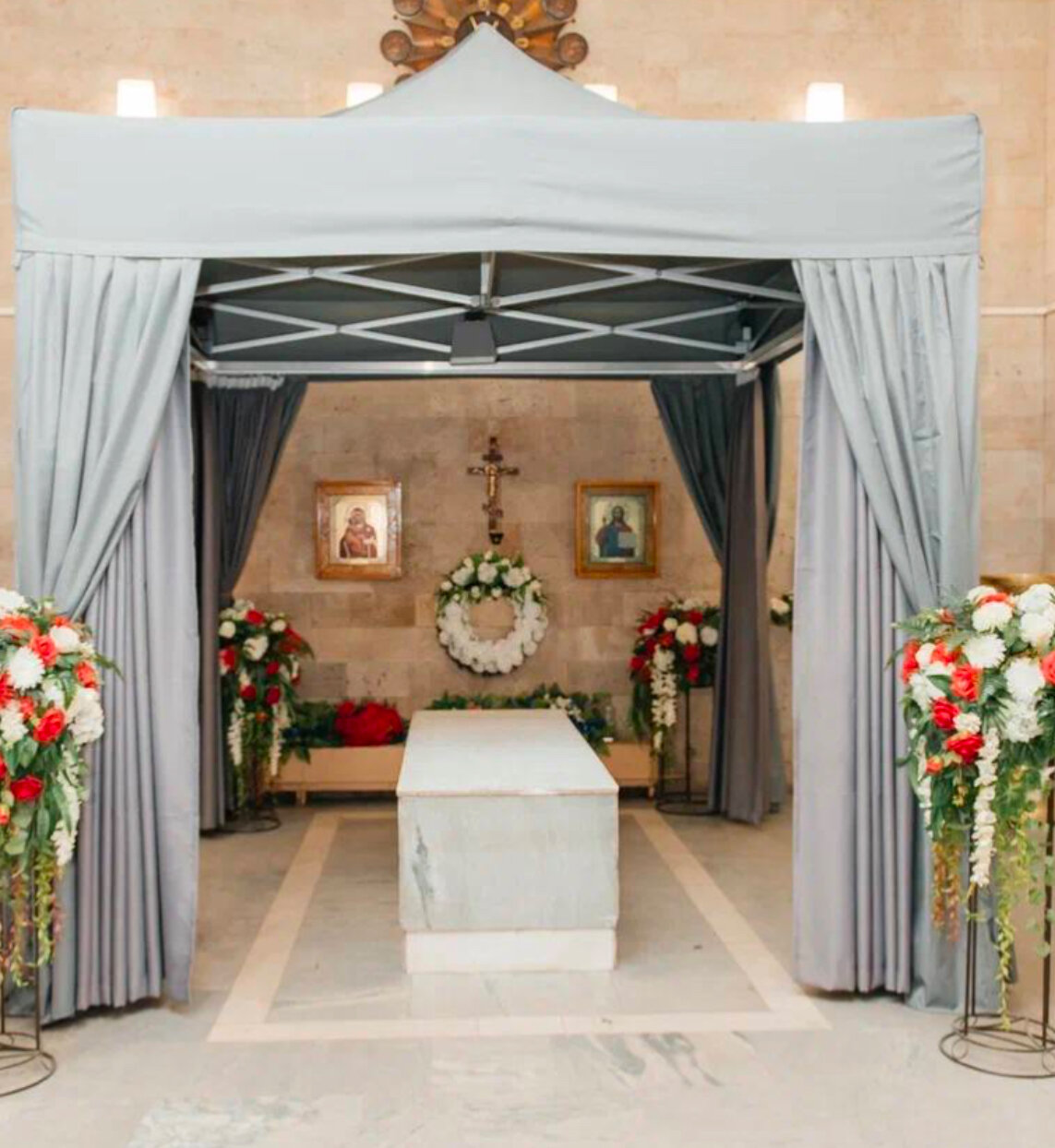 ритуальный зал, ритуальные услуги москва, ритуальная услуга, зал прощаний, шафировский крематорий прощальный зал