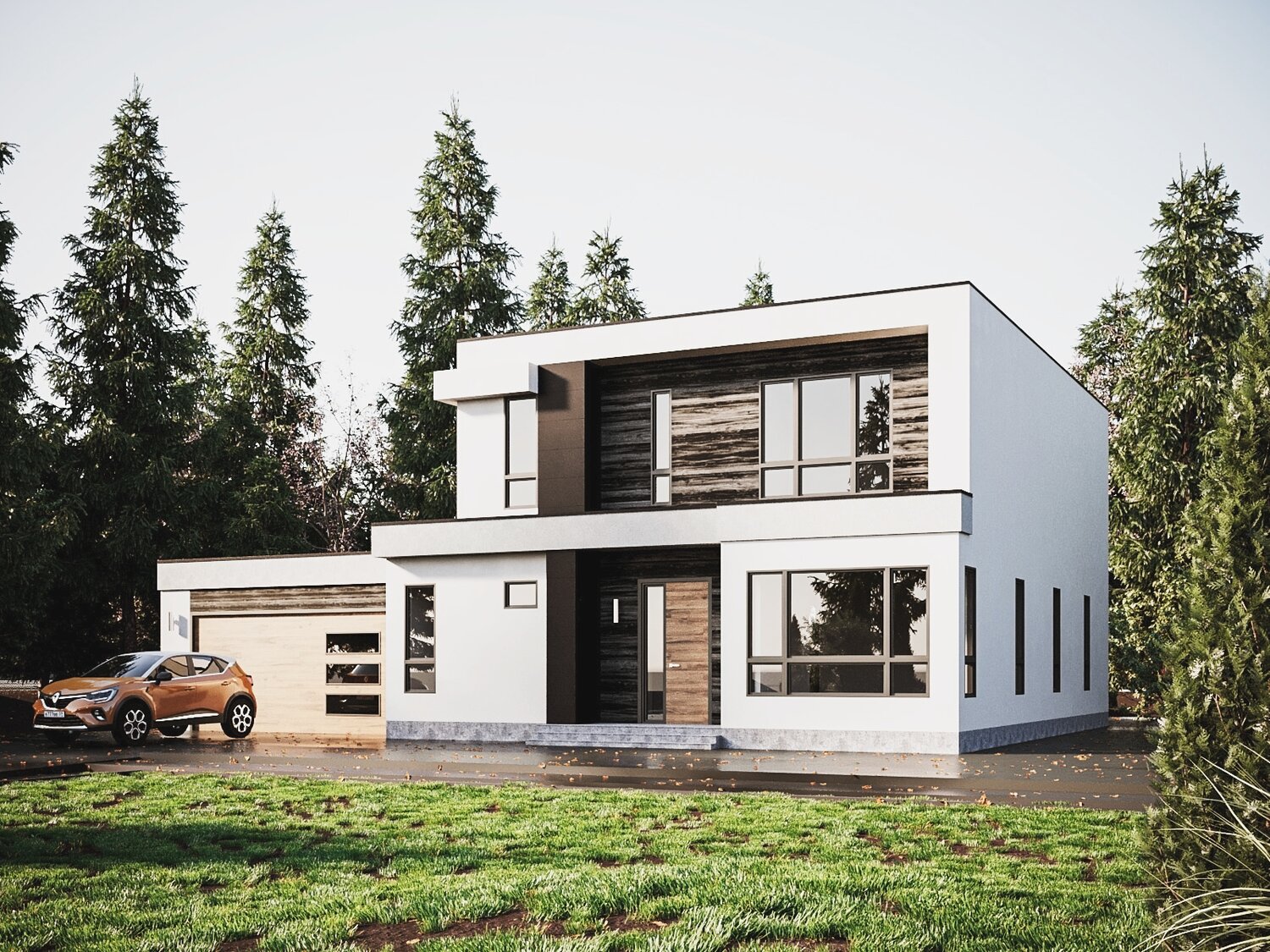 Дизайн частных домов.