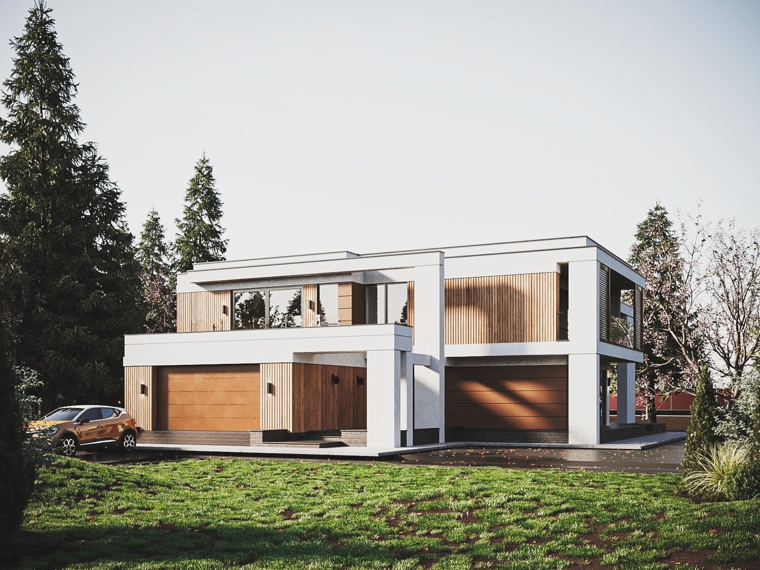 Дизайн частных домов.