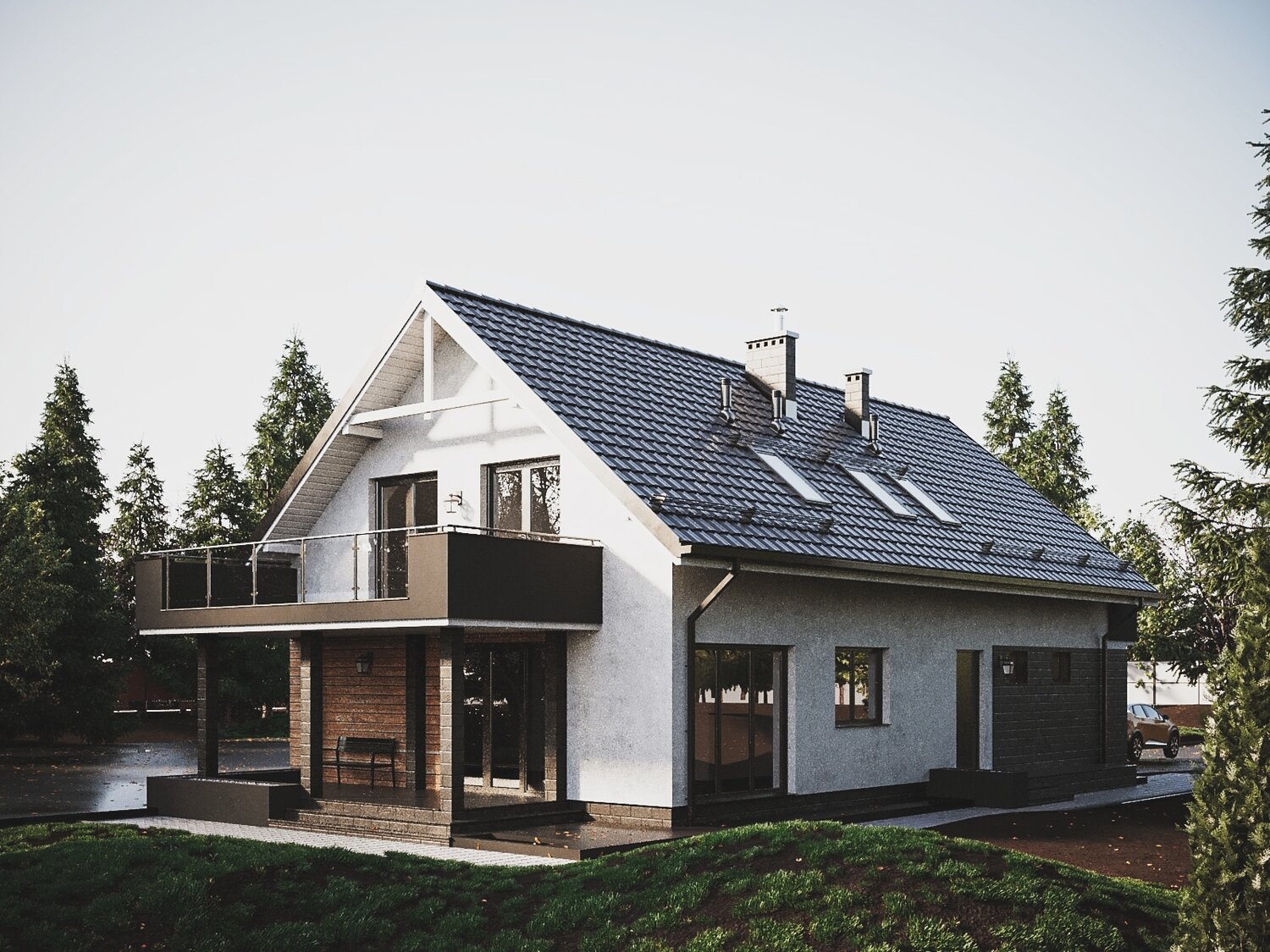 Дизайн частных домов.