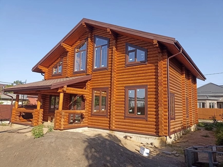 дом из оцилиндрованного бревна, дома из оцилиндрованного бревна, дом из оцилиндрованного бруса, дом из бревна, дома из бревна под ключ