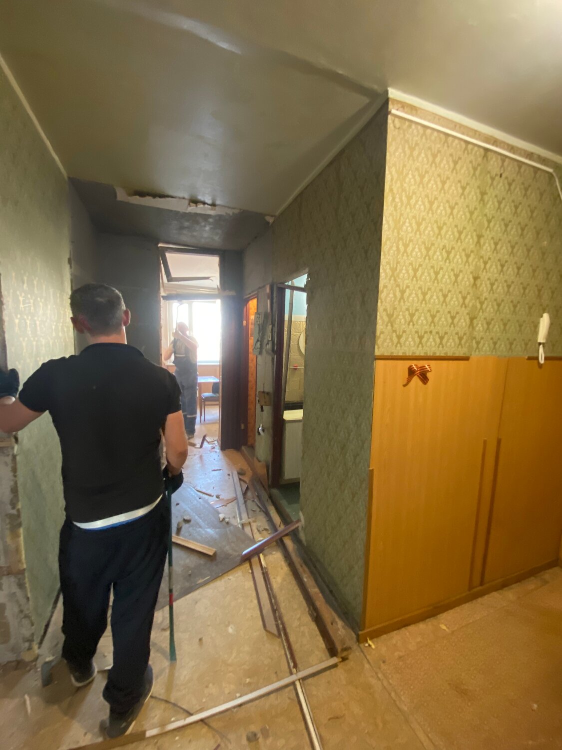в квартире, демонтаж квартиры, интерьер, ремонт в панельном доме, капремонт