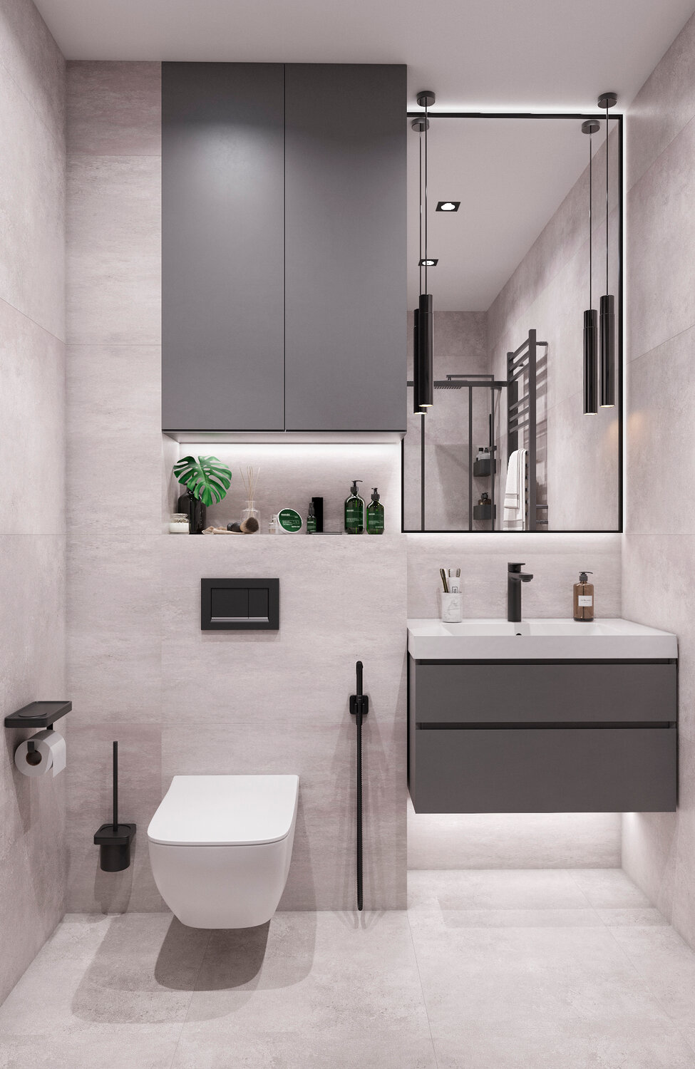 интерьер санузел, ванная комната современный дизайн, ванная современная дизайн, дизайн санузел, дизайн ванной комнаты современный