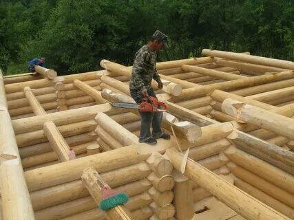 постройки из бревна, сруб из бревна, оцилиндрованного бревна, сруб из оцилиндрованного бревна, сруб дом