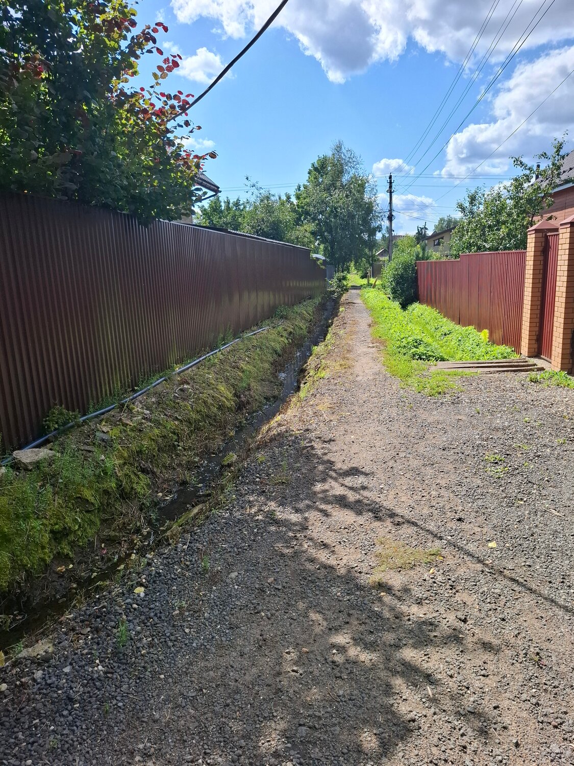 забор, участка, профлист забор, дом в, забор вокруг участка