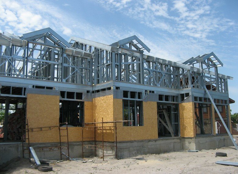 каркасная технология лстк, лстк дом, дома лстк, дома из лстк, каркасные металлические дома