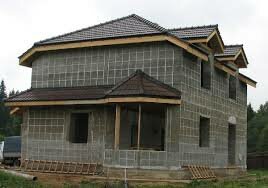 строительство домов из пеноблоков, строительство дома из газобетона, монолитное строительство частного дома, дом из пеноблоков, строительство загородного дома