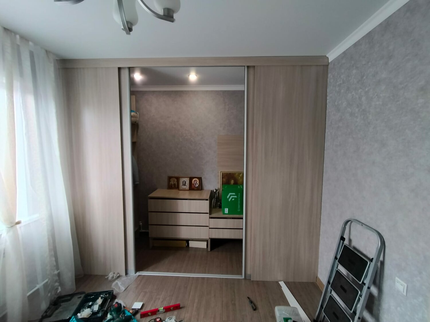 интерьер, квартира, встроенный шкаф купе, шкаф, встроенный шкаф