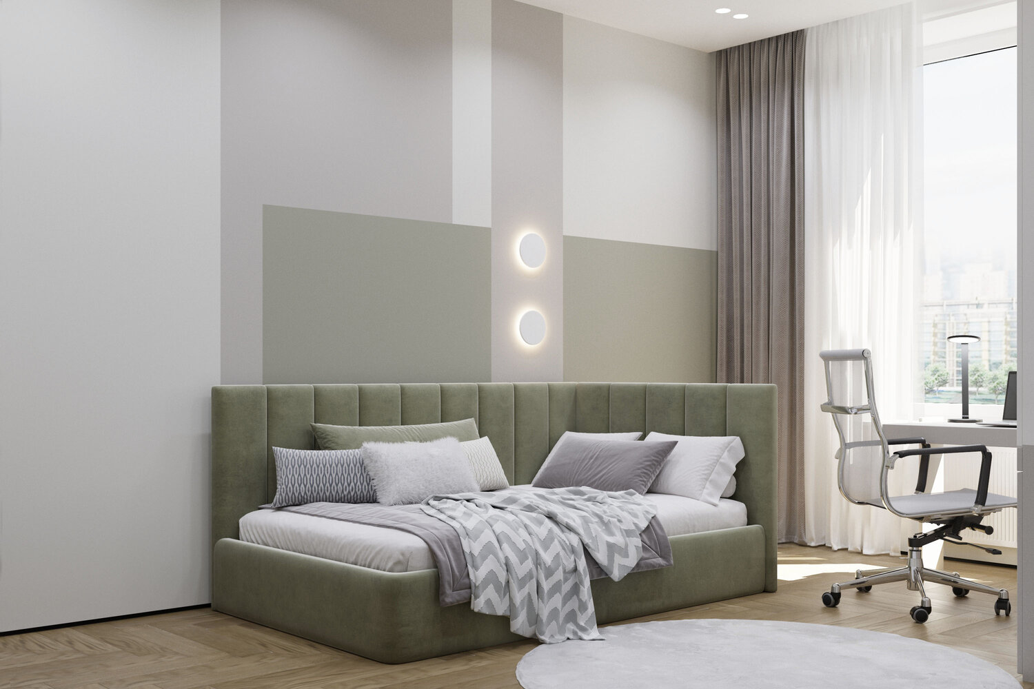 кровати, кровать мягкая, двуспальная кровать, диван кровать в спальню, кровать с мягким изголовьем