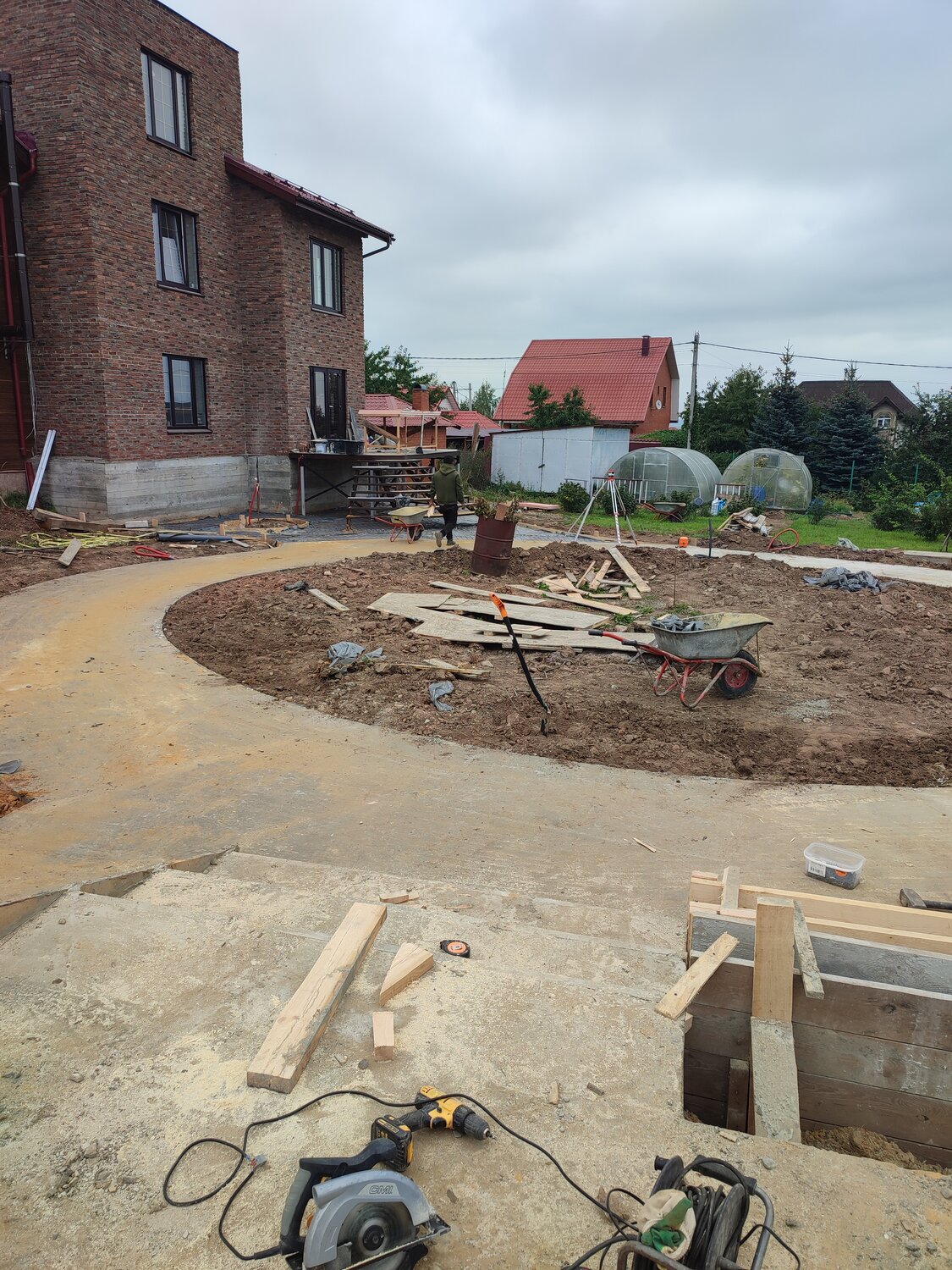 Благоустройство участка