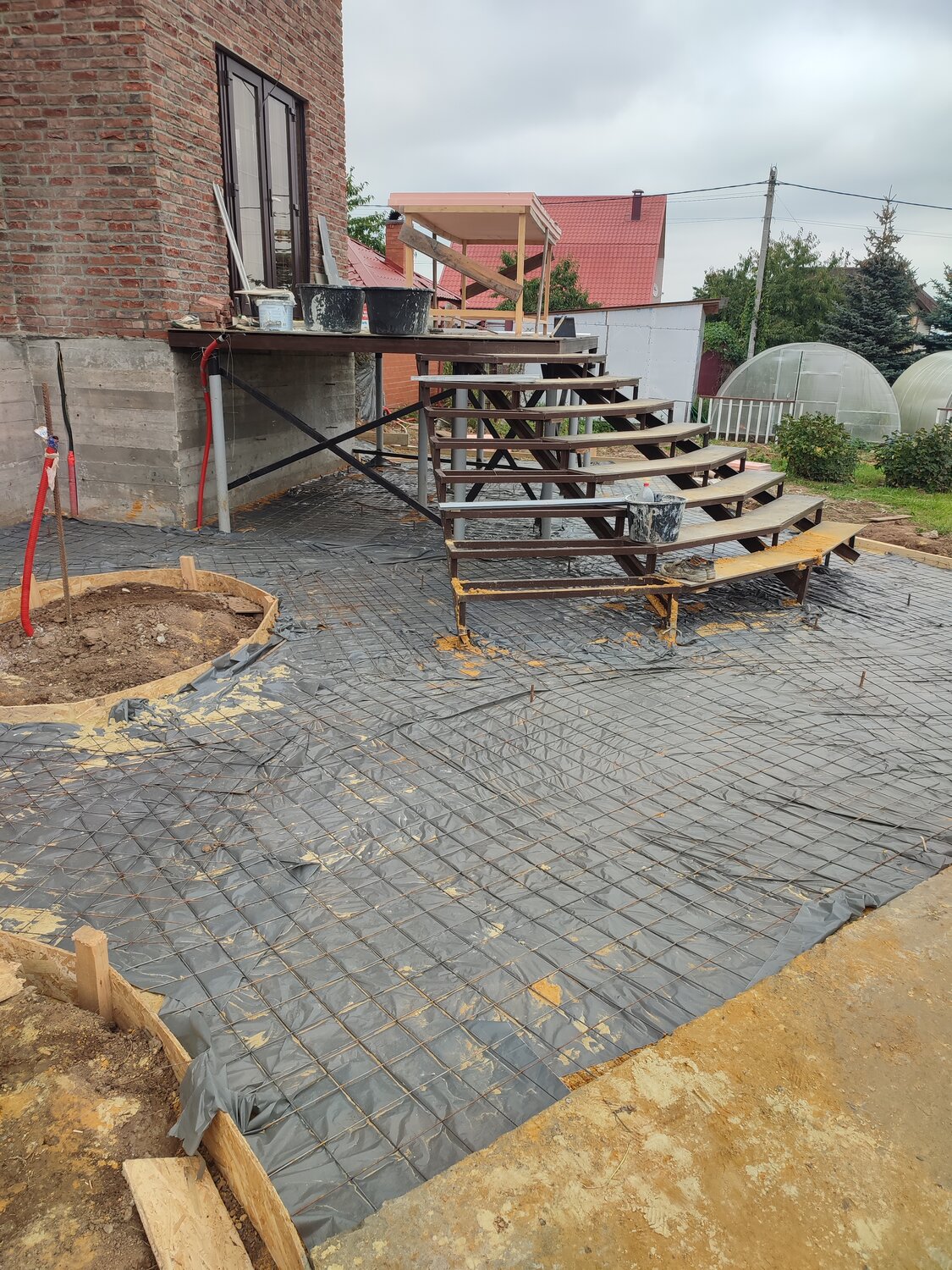 Благоустройство участка