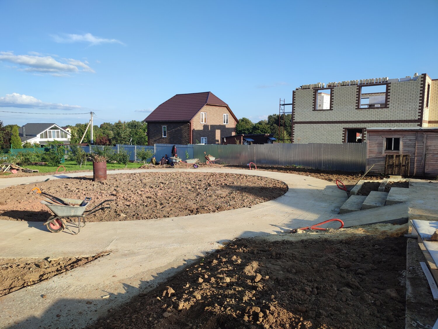 Благоустройство участка