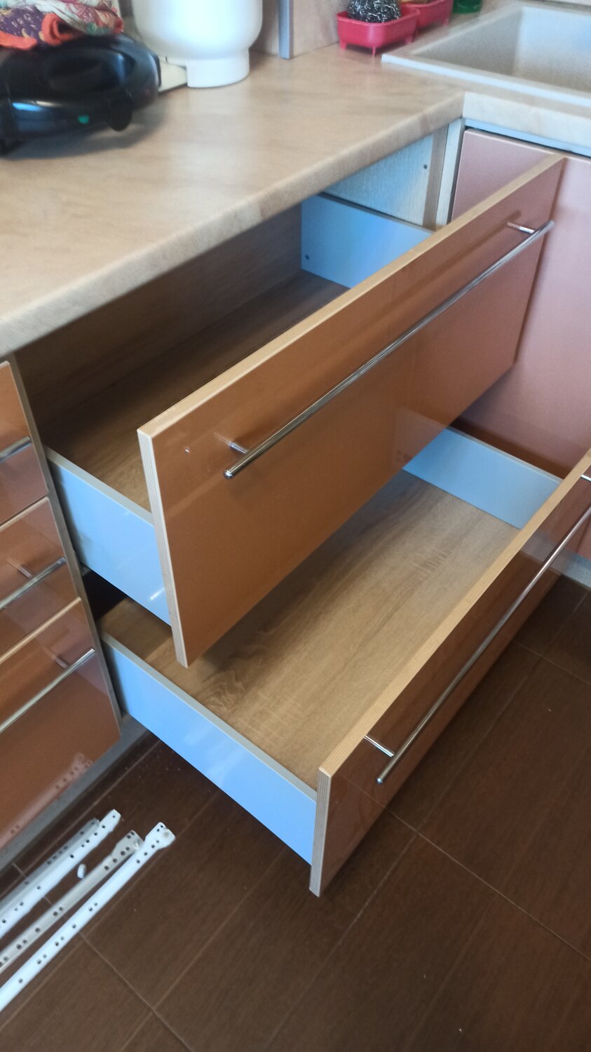 фурнитура для кухни, мебель, внутренний выдвижной ящик blum tandembox 850мм, фурнитура для кухонной мебели, метабокс 470