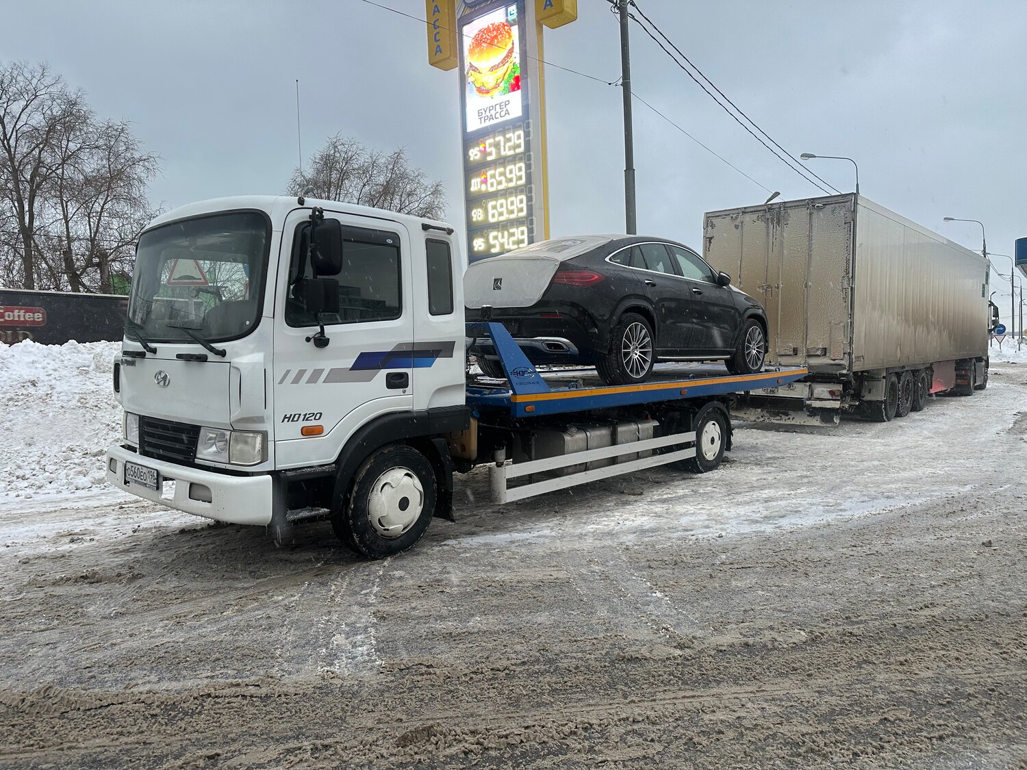 эвакуатор газ, эвакуатор с кму, эвакуатор хендай, эвакуатор, hyundai hd120 эвакуатор