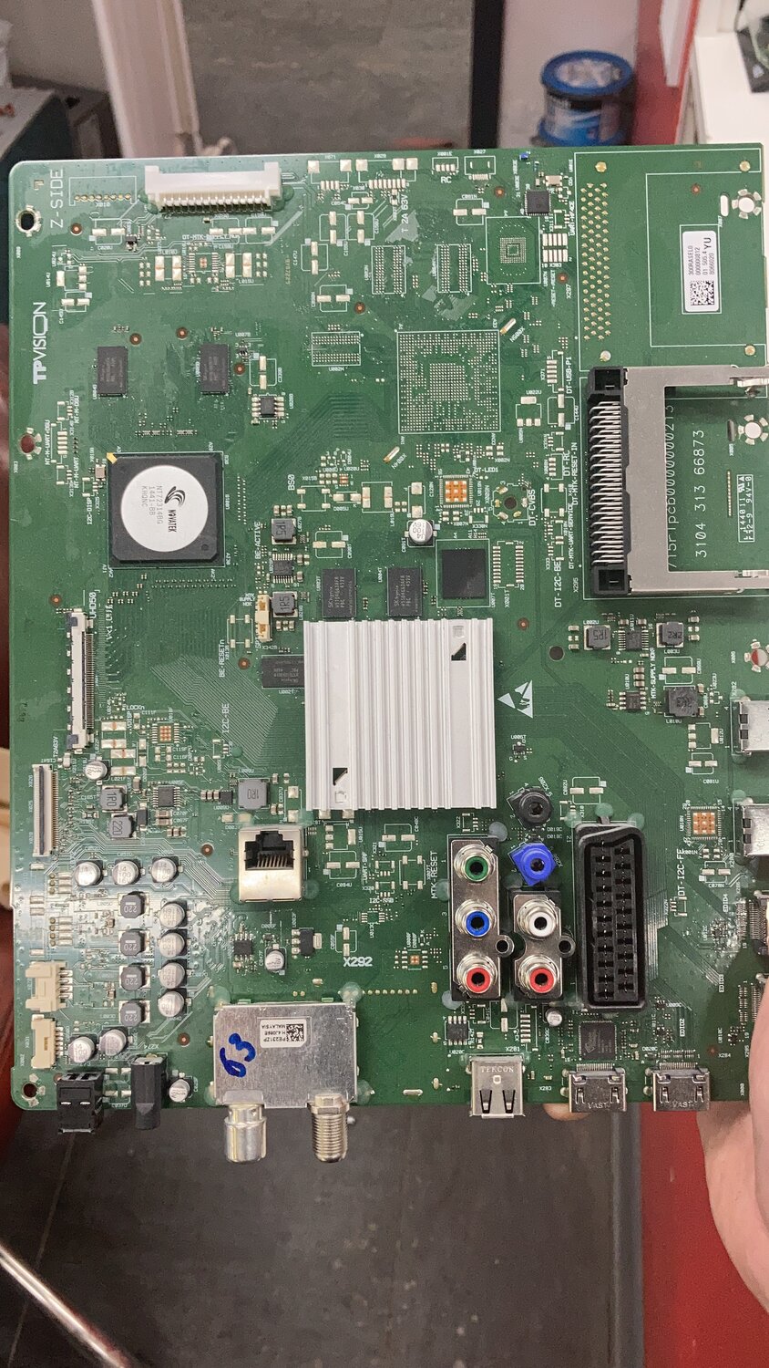 philips 42pfl6007t/60 материнская плата, плата телевизора, philips 3104 313 65664, mainboard 715g4722-m1c-000-005x 16:39, электроника