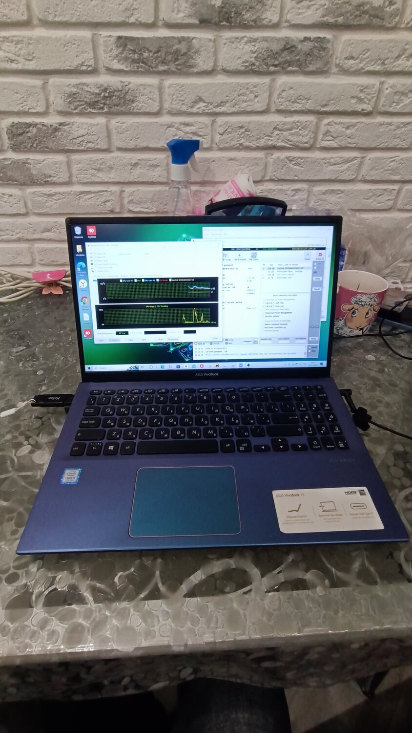 ноутбук, ноутбук asus, asus vivobook, экран, ноутбук asus vivobook