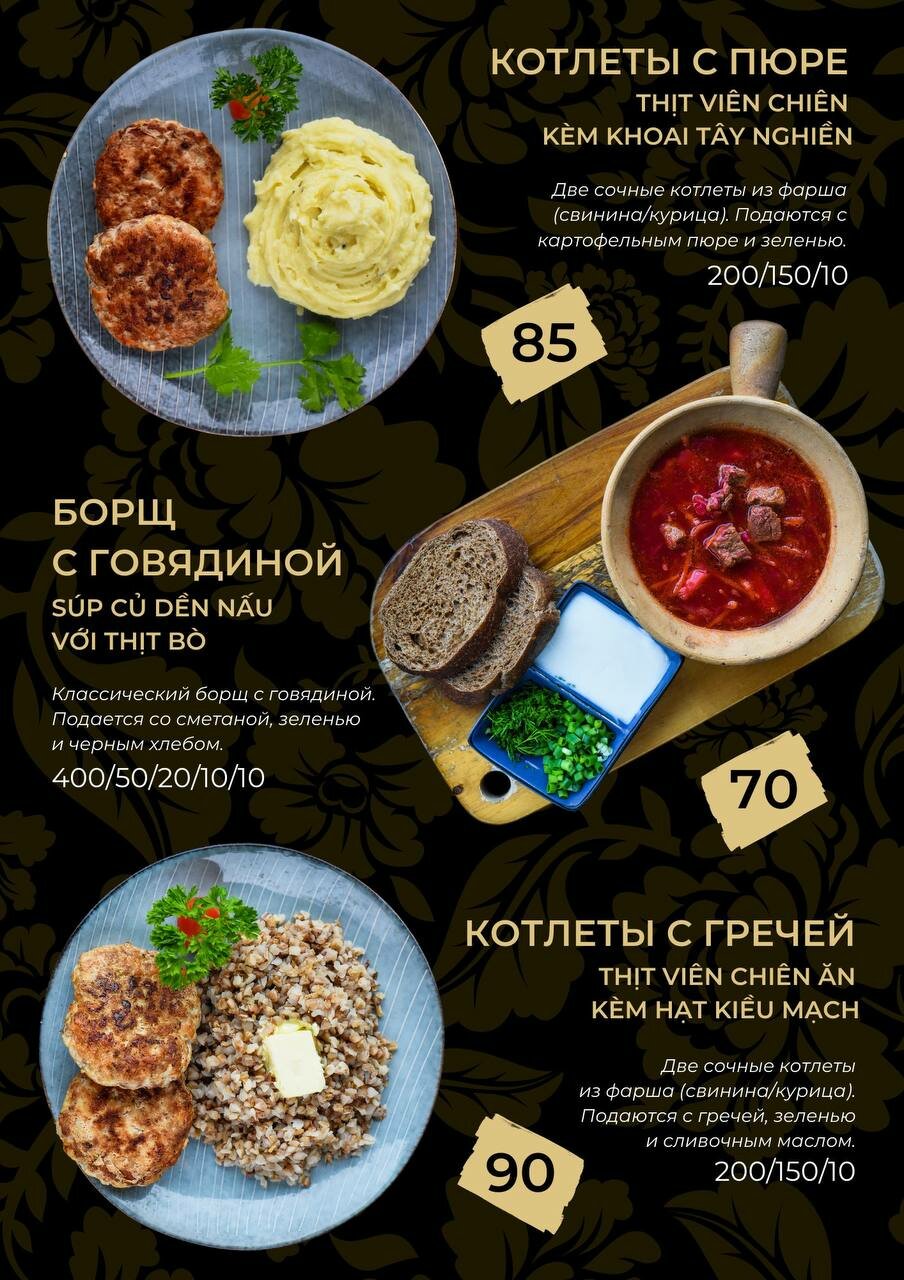 меню кафе, меню бара, меню паба, меню борд, меню