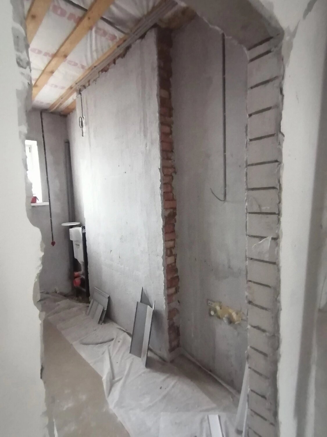 интерьер, квартиры, ремонт, проем, отделка стен