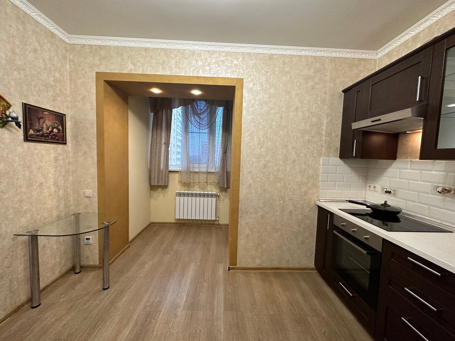 квартира, кухня гостиная в квартире, однокомнатная квартира, квартира с ремонтом и мебелью, квартира студия