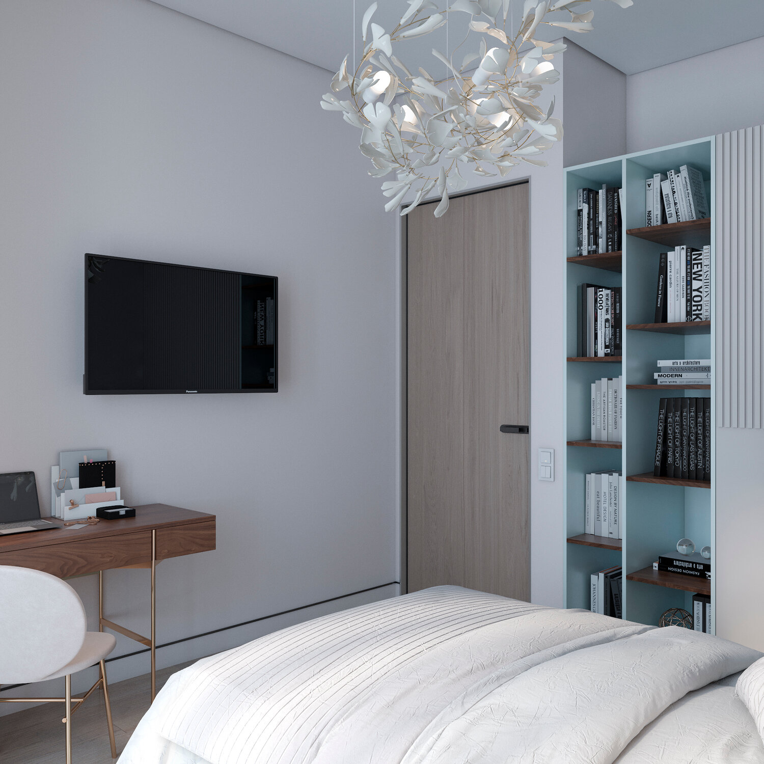 спальня дизайн современный, интерьер спальни, спальня дизайн, дизайн интерьера, современный интерьер