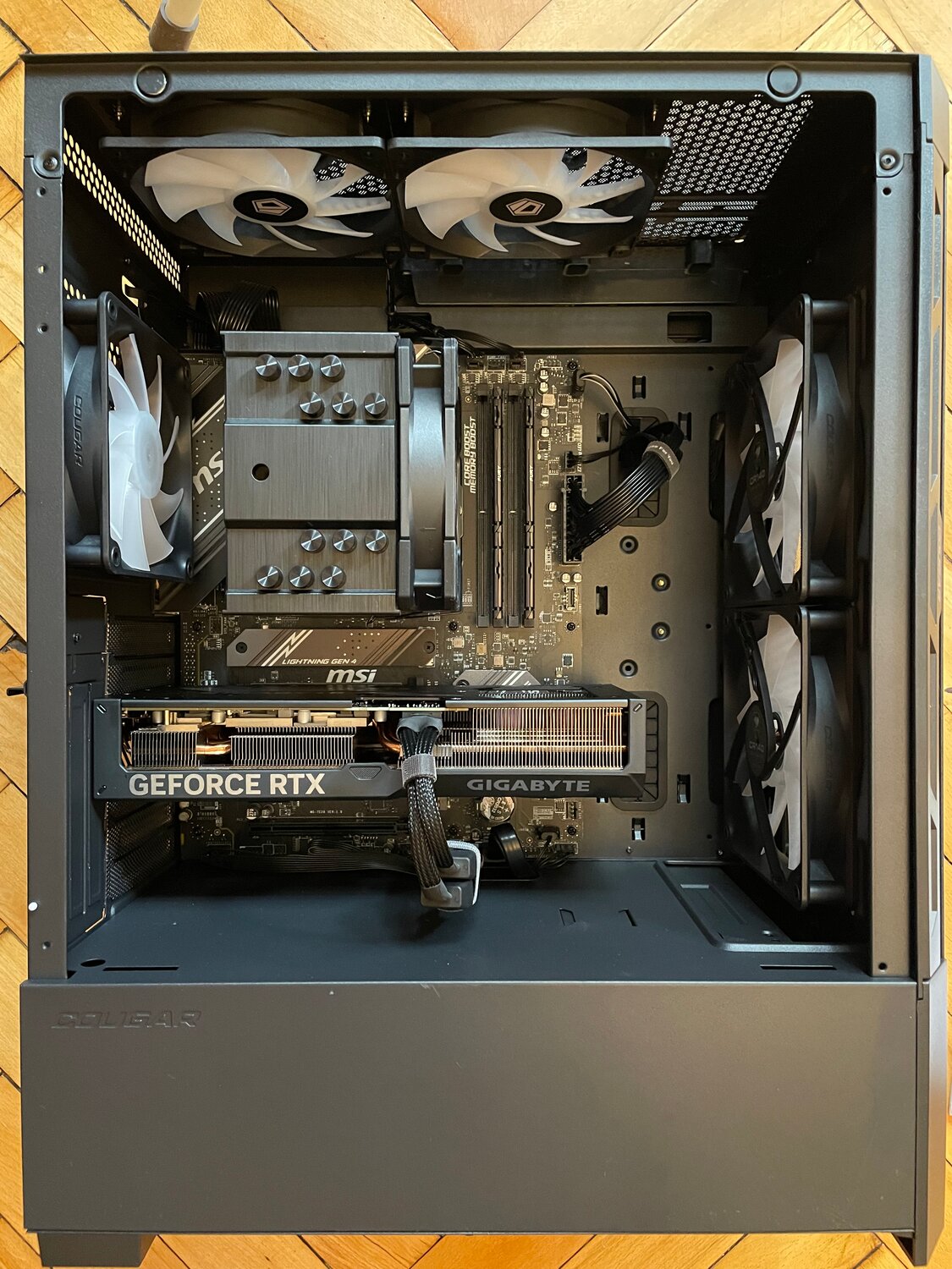 компьютеры, компьютерная техника, rtx 3090 fe, корпус deepcool macube 110, deepcool matx macube 110