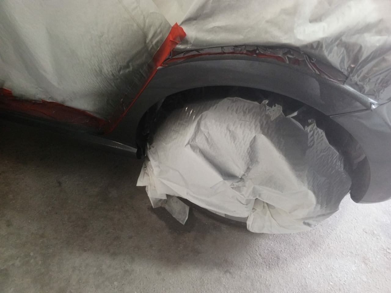 Локальная покраска автомобиля
