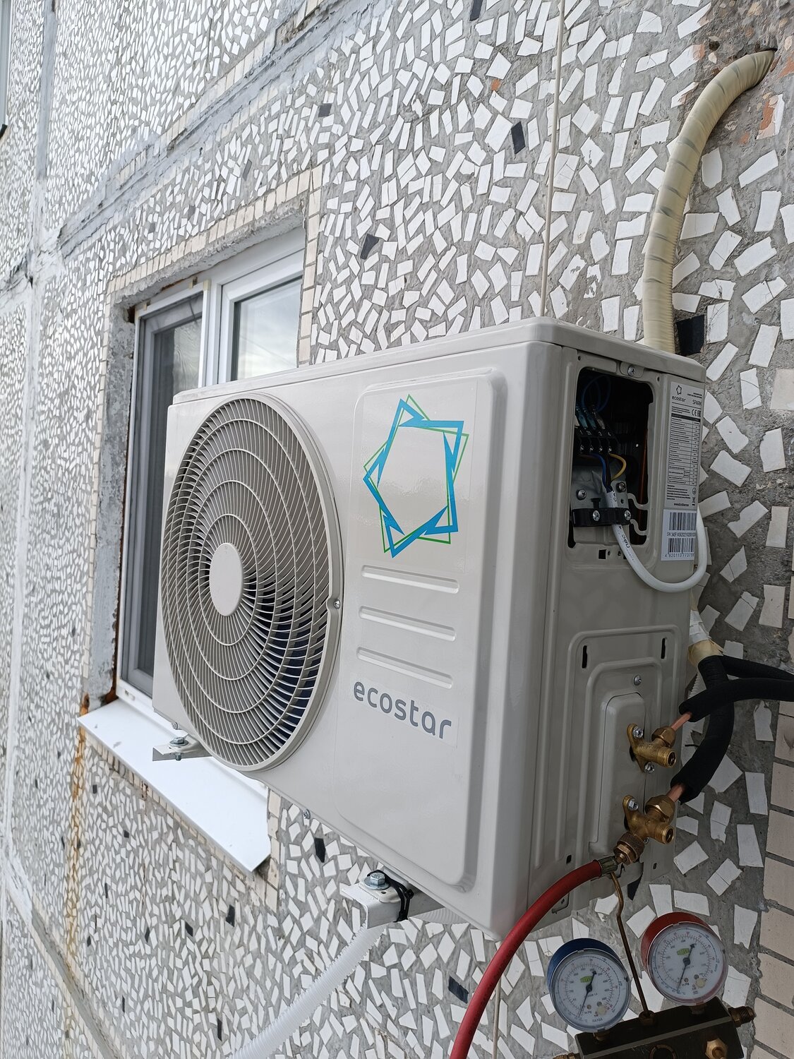 кондиционер, кондиционер ecostar, сплит систем, кондиционер монтаж, установка кондиционер