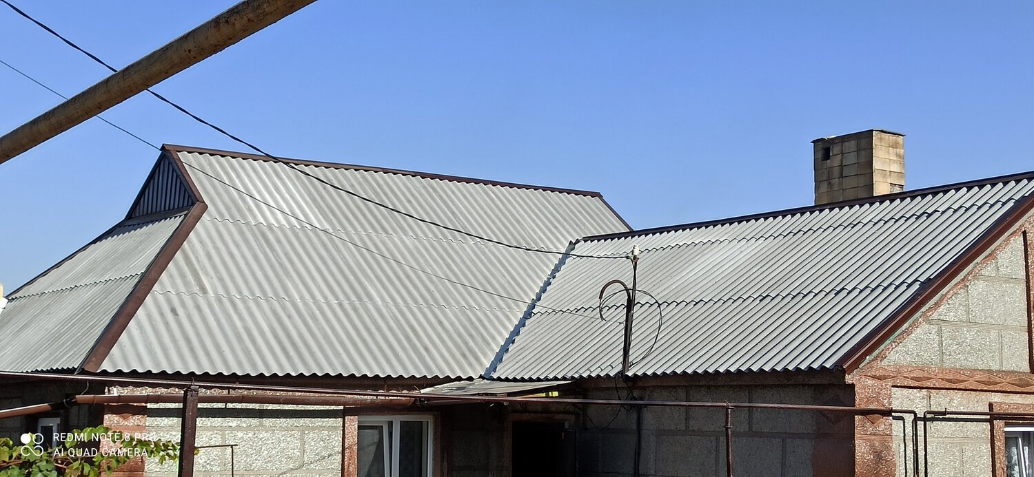 кровля из шифера, крыша из шифера, шиферная крыша, шиферная кровля, кровля четырехскатная шиферная