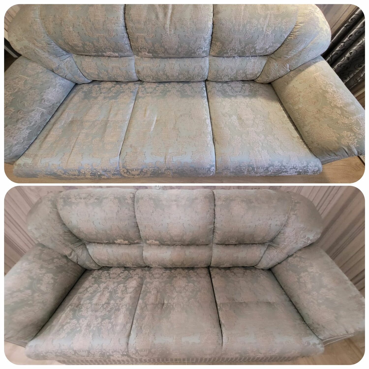 химчистка мягкой мебели, чистка мягкой мебели, химчистка мебели, химчистка дивана до и после, химчистка дивана
