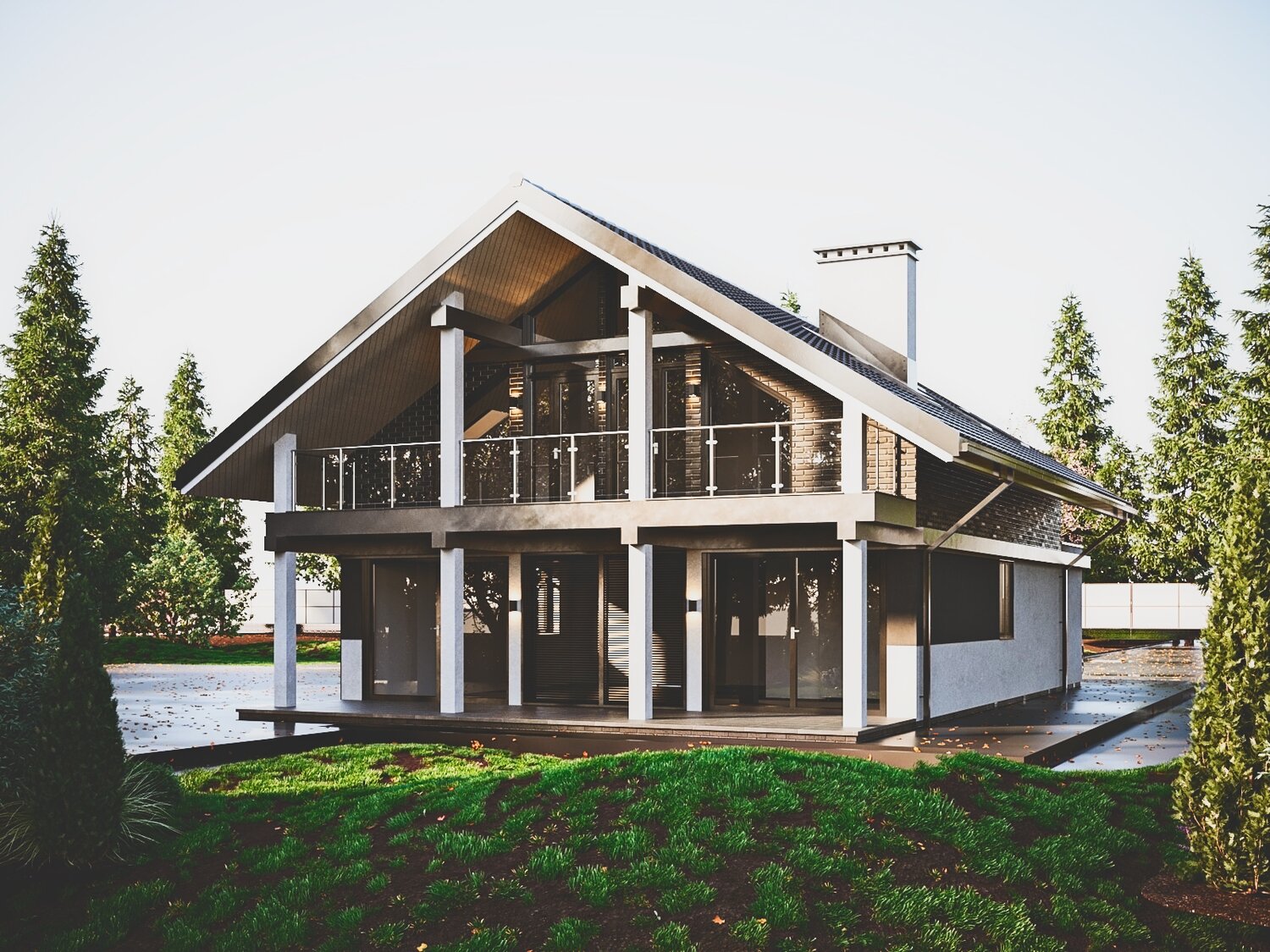 Дизайн частных домов.