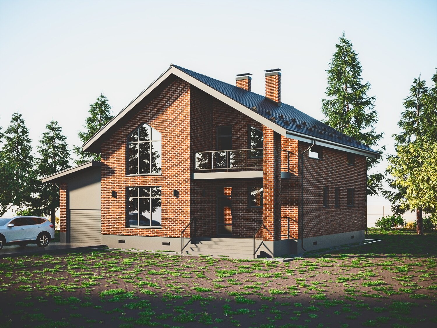 Дизайн частных домов.