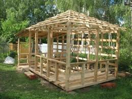 каркас беседки, беседка, построить беседку, каркас беседки 3на4, беседка из брусков