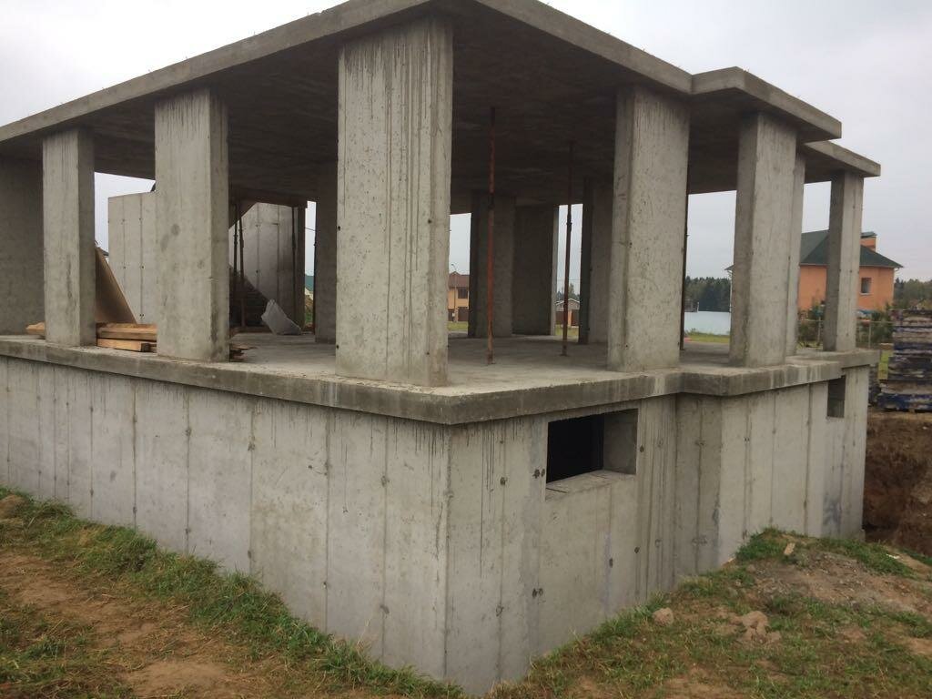 монолит жб каркас, каркасно монолитный дом, монолитный каркас для частного дома, дом монолитный, монолитный каркас дома