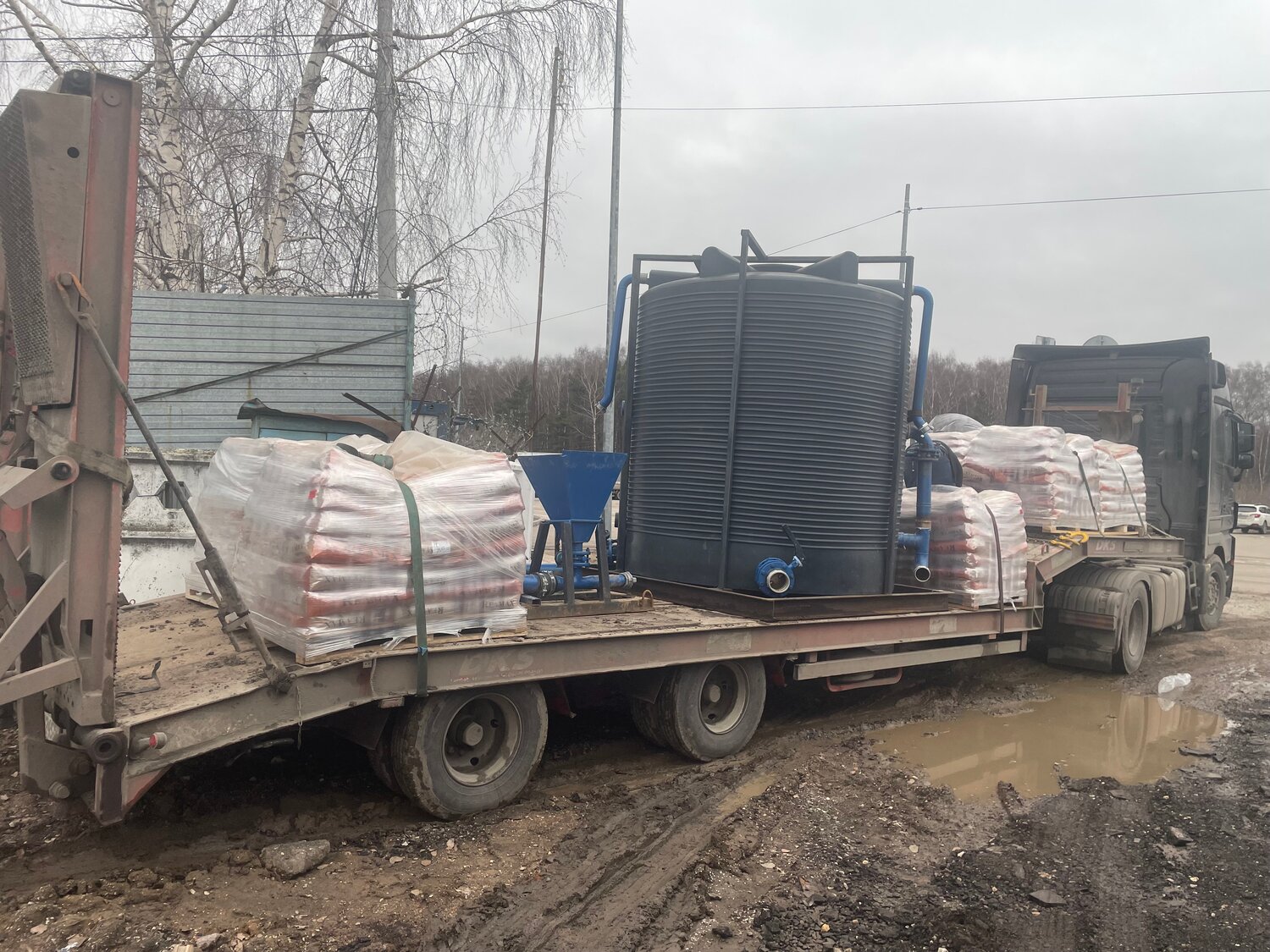 бочка кас 4500, пластиковые емкости, емкость, емкости для хранения, бочка на тонну