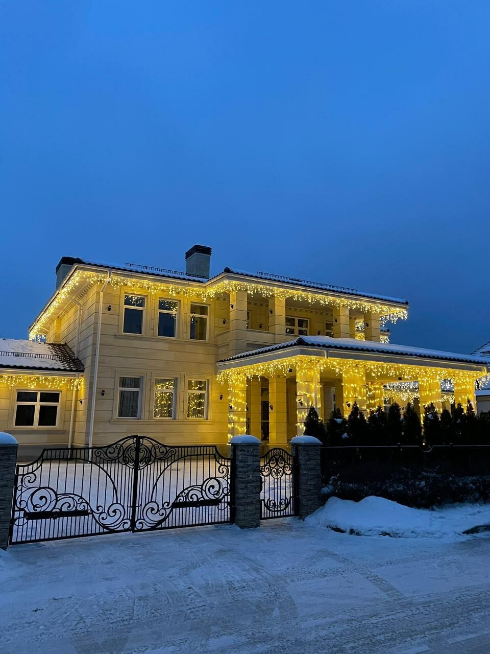 загородный дом, музей усадьба фряново, коттедж, фасад дома, особняк