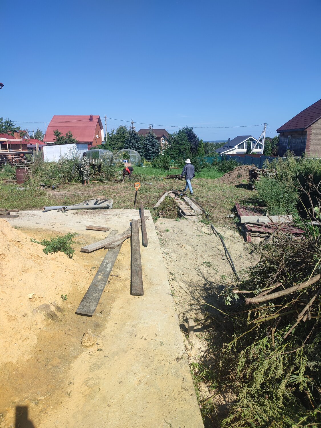 Благоустройство участка