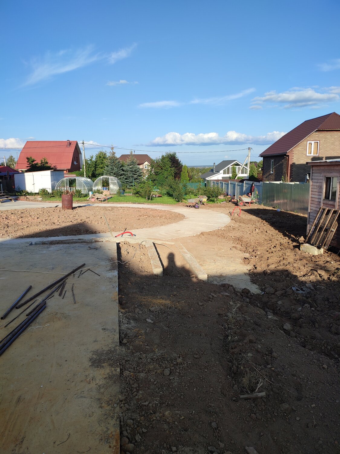 Благоустройство участка