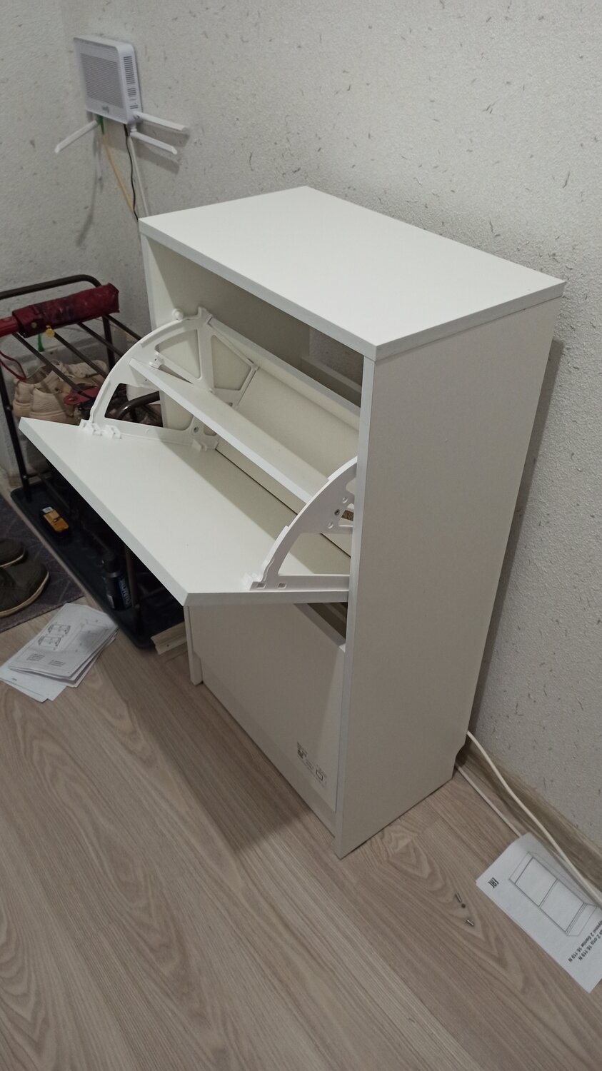 обувница белая, обувница, обувница в прихожую узкие, обувница в прихожую, обувница тумба