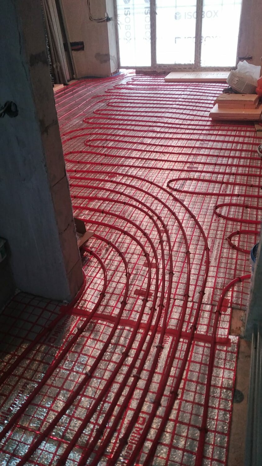 монтаж теплого пола, электрический теплый пол, установка теплого пола, теплый водяной пол, укладка теплого пола