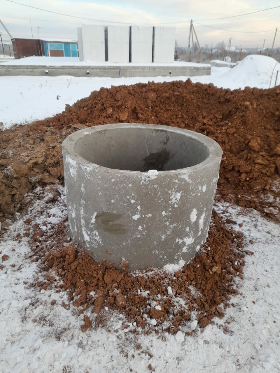 копка колодцев, септик из жб колец, септик из жби колец, углубление колодца, кольцо колодца