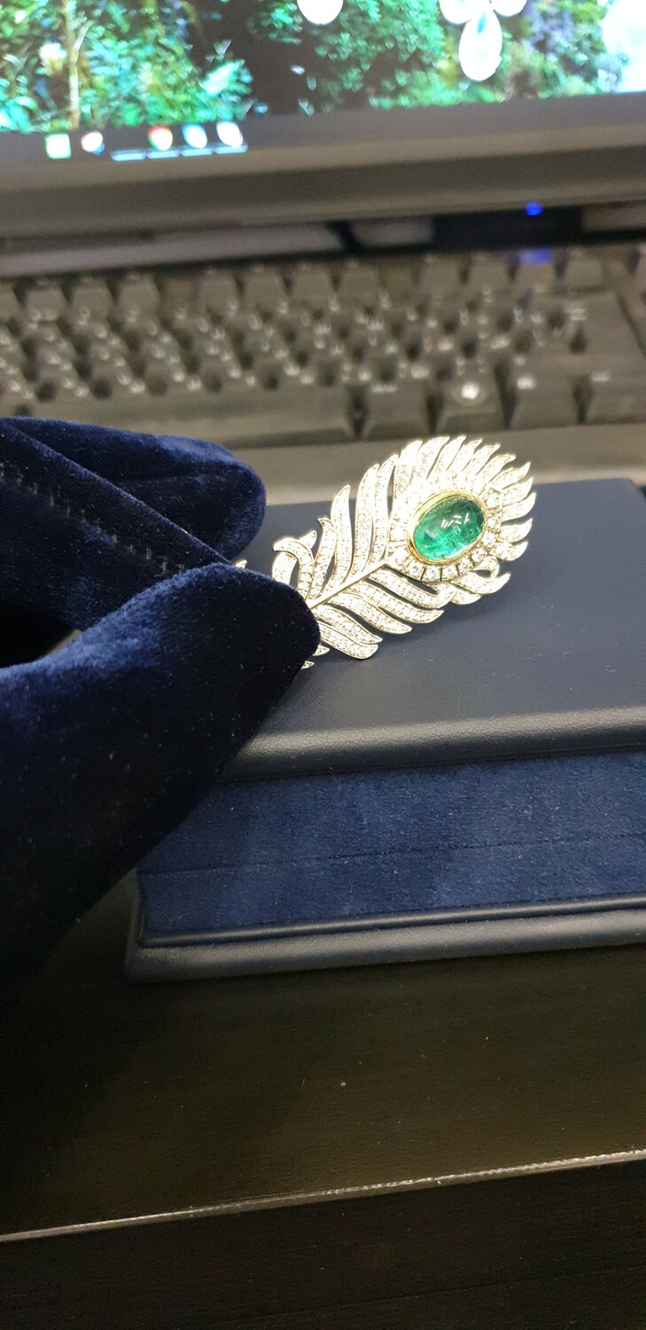 брошь, брошь перо, брошь ювелирная, брошь перо павлина, брошь перо поэта