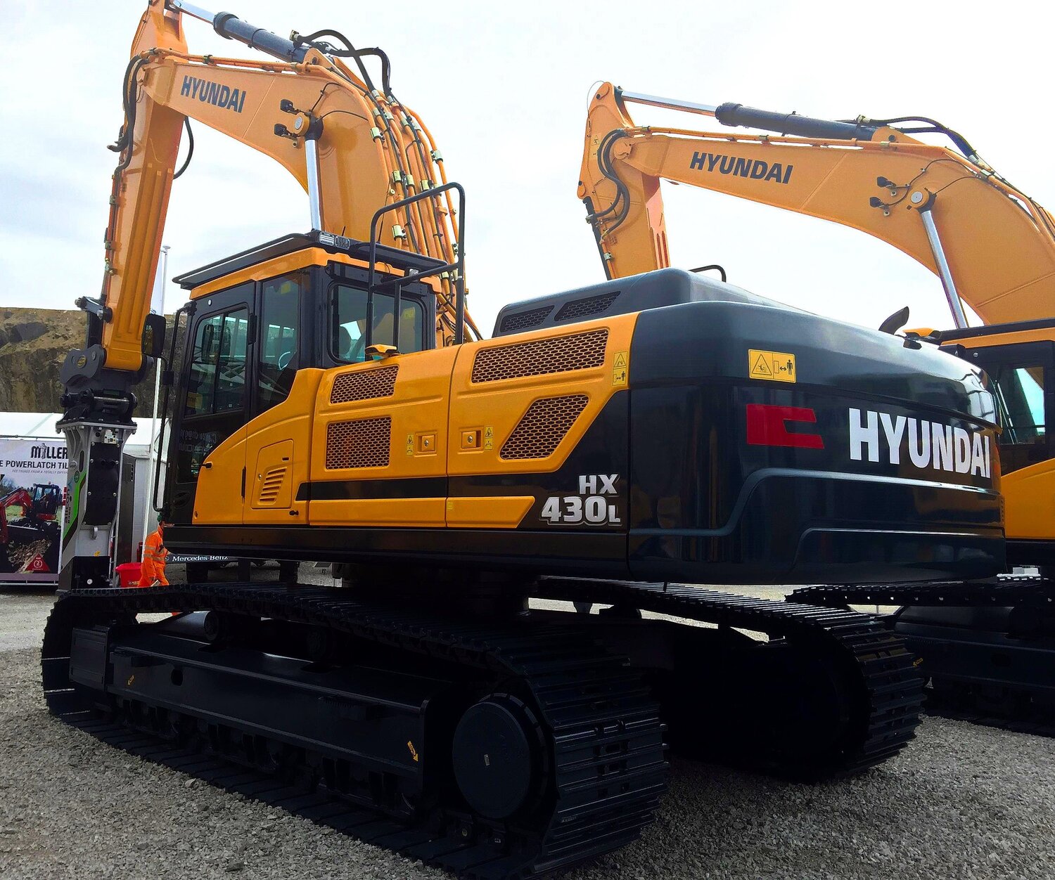 экскаватор hyundai hx340sl, экскаватор hyundai, экскаватор хендай, экскаватор hyundai r250lc-7, экскаватор hyundai r210nlc-9