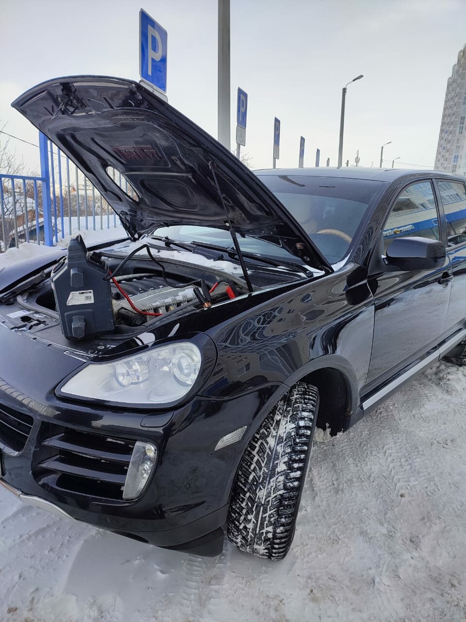 черный порше кайен, porsche cayenne, машина porsche cayenne, порше кайен турбо s 2008, Smart Fortwo I Рестайлинг