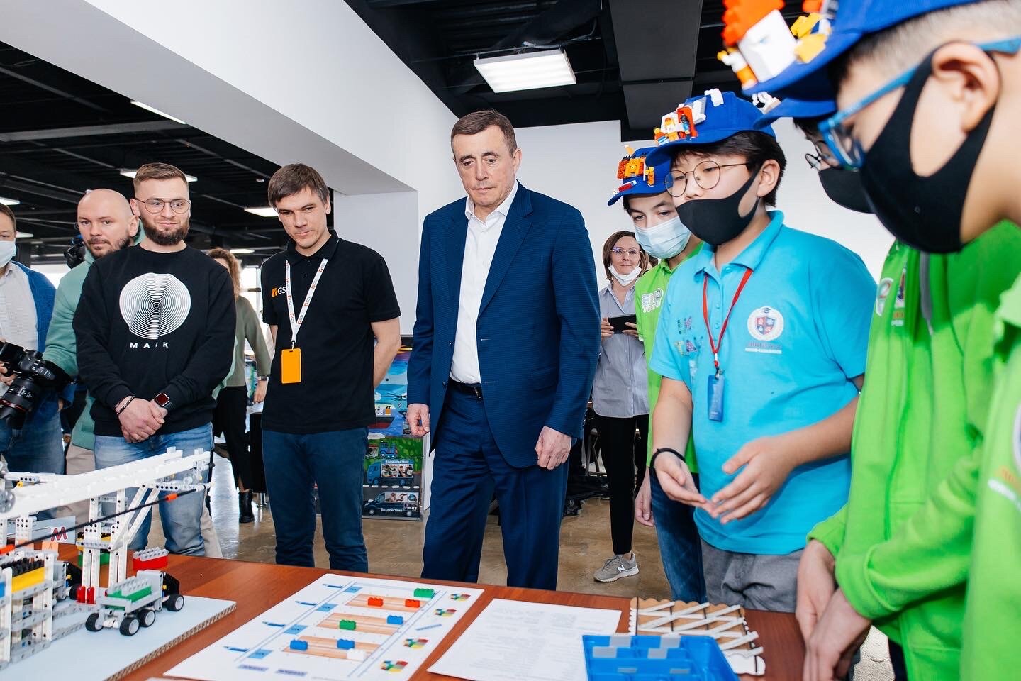 детский технопарк кванториум, технопарк кванториум, кванториум, изобретариум реутов, губернатор посетил реутов 25.04.2023 изобретариум