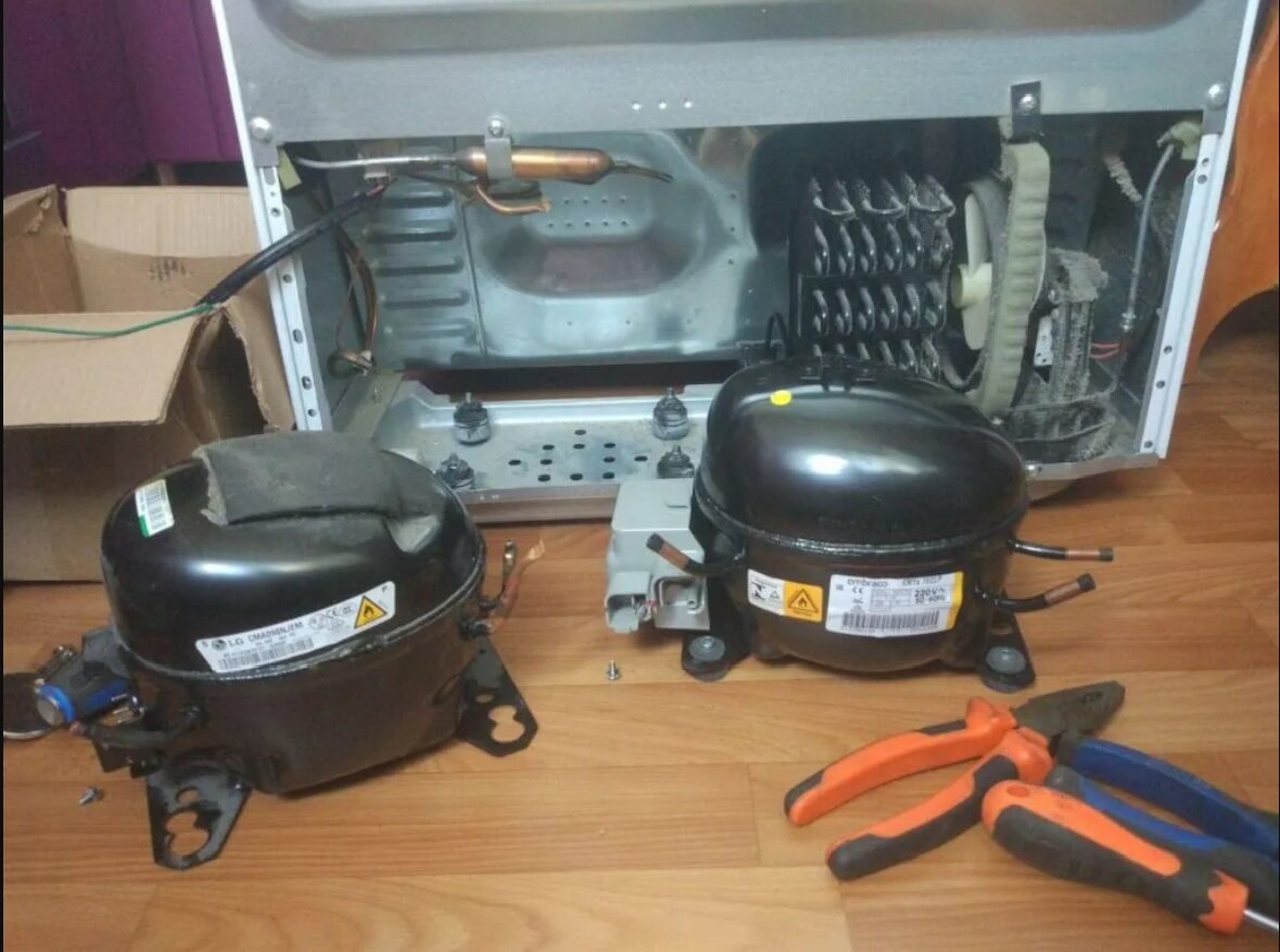 замена компрессора холодильника, холодильный компрессор, компрессор холодильника кш 160, компрессор холодильника, компрессор от холодильника