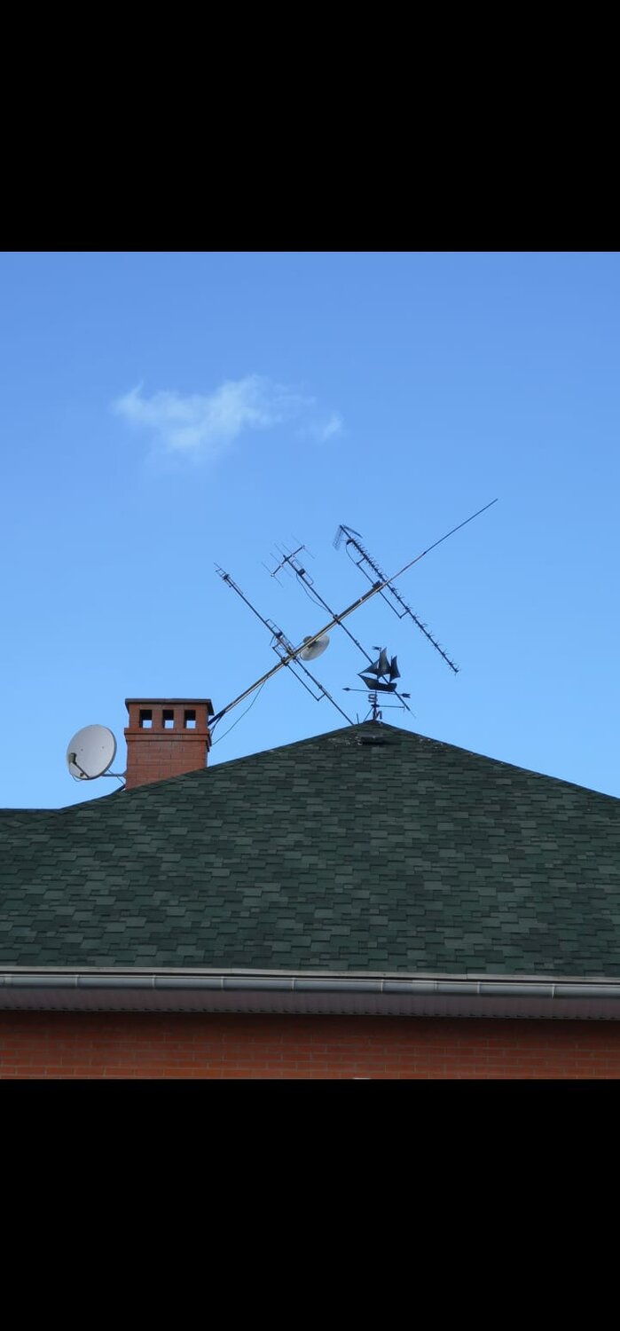 антенна, телевизионная антенна на крыше, антенна тв, телевизионная антенна, антенна на крыше
