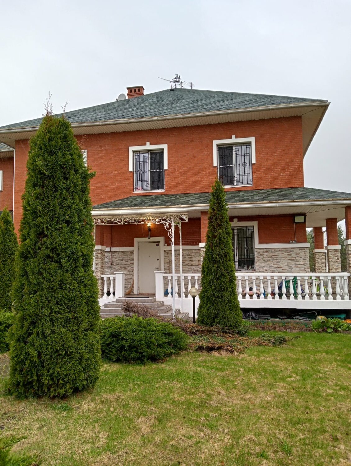 загородный дом, дом, дача коттедж, мэдисон парк коттеджный поселок, декор фасада дома