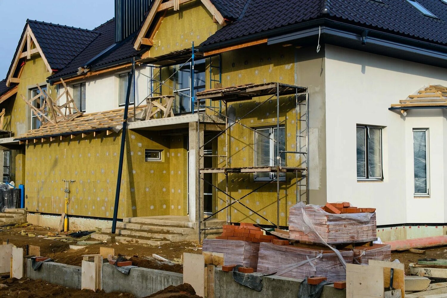 мокрый фасад, утепление фасада, утепление фасада дома, фасадные работы, утепление фасада дома снаружи